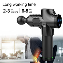 Load image into Gallery viewer, Cordless LCD Display Massage Gun
