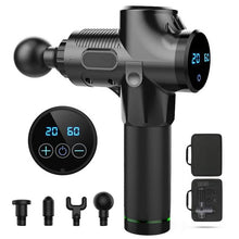 Load image into Gallery viewer, Cordless LCD Display Massage Gun