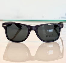 Load image into Gallery viewer, Heather Gray Wood Grain Sunglasses