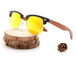 The Classico Wood Grain Sunglasses