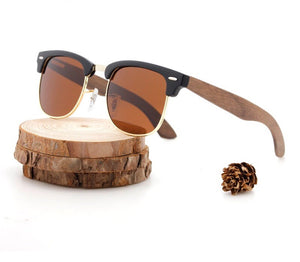 The Classico Wood Grain Sunglasses