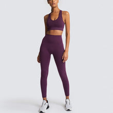 Load image into Gallery viewer, Lux 2 High-Rise Leggings &amp; Bra Set