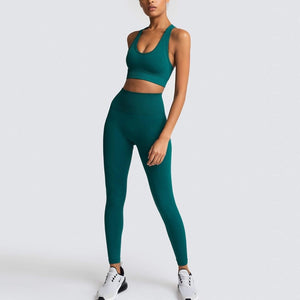 Lux 2 High-Rise Leggings & Bra Set