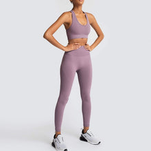 Load image into Gallery viewer, Lux 2 High-Rise Leggings &amp; Bra Set