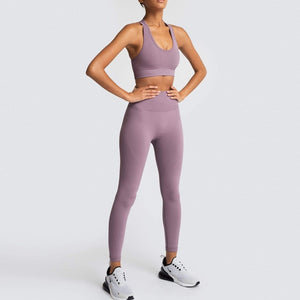 Lux 2 High-Rise Leggings & Bra Set