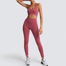 Load image into Gallery viewer, Lux 2 High-Rise Leggings &amp; Bra Set