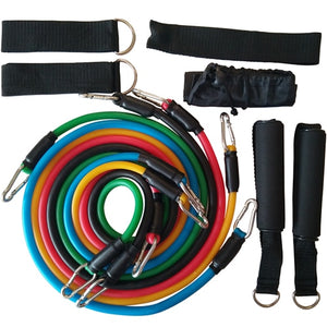 11 Piece Resistance Bands set